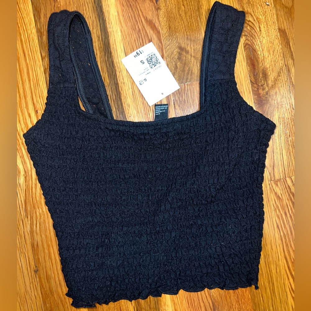 Women’s Popcorn Crop Tank